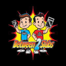 Podcast thumbnail for "BETWEEN 2 SLABS" CARDS & COLLECTIBLES HOBBY SHOW