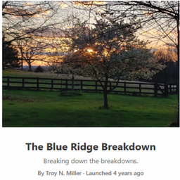 Podcast thumbnail for The Blue Ridge Breakdown