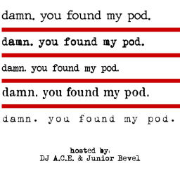 Podcast thumbnail for damn. you found my pod.