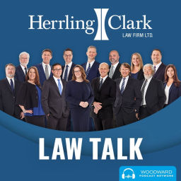 Podcast thumbnail for Law Talk with Herrling Clark