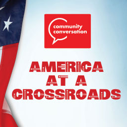 Podcast thumbnail for America at a Crossroads