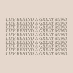Podcast thumbnail for Life behind a great mind