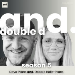 Podcast thumbnail for and. Double D