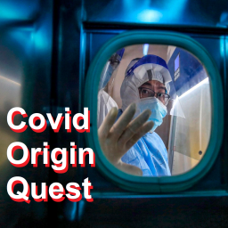 Podcast thumbnail for Audio: Covid Origin Quest