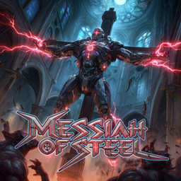 Podcast thumbnail for Power Armor vs Magic | LitRPG Dark fantasy audiobook | Messiah of Steel