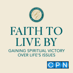 Podcast thumbnail for Faith to Live By with Pamela Christian