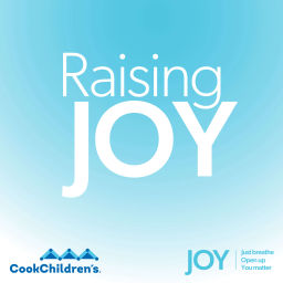 Podcast thumbnail for Raising Joy