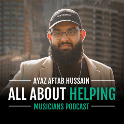 Podcast thumbnail for All About Helping Musicians Podcast