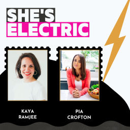 Podcast thumbnail for She's Electric