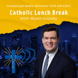 Podcast thumbnail for Catholic Lunch Break (Houston)