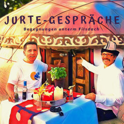 Podcast thumbnail for Jurte-Gespräche - Begegnungen unterm Filzdach