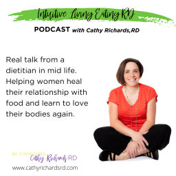 Podcast thumbnail for Intuitive Living Eating RD