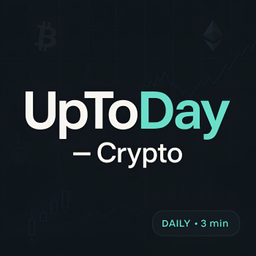 Podcast thumbnail for UpToDay – Crypto