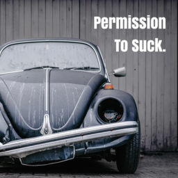 Podcast thumbnail for Permission to Suck