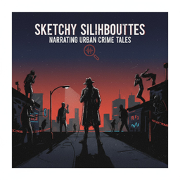 Podcast thumbnail for Sketchy Silhouettes Narrating Urban Crime Tales