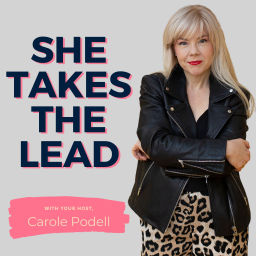 Podcast thumbnail for She Takes The Lead Podcast