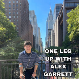 Podcast thumbnail for One Leg Up With Alex Garrett