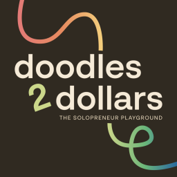 Podcast thumbnail for doodles 2 dollars
