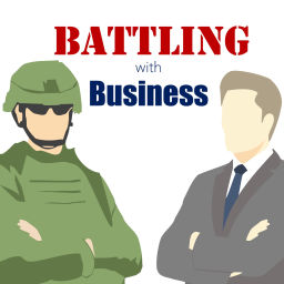 Podcast thumbnail for Battling with Business