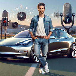 Podcast thumbnail for Charged Up with host Tesla Dan
