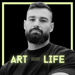 Podcast thumbnail for Art about Life