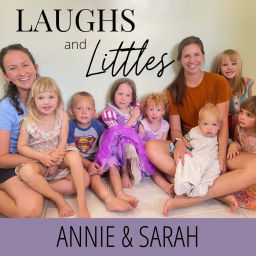 Podcast thumbnail for Catholic Mom Converts: Laughs and Littles Podcast