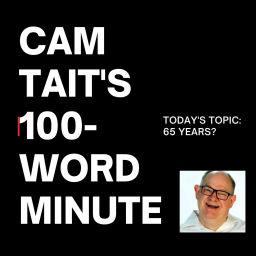 Podcast thumbnail for Cam Tait's 100-word minute