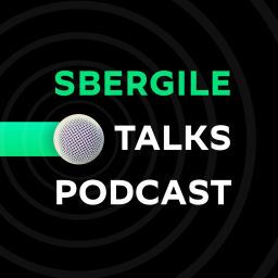 Podcast thumbnail for Sbergile Talks. Подкаст