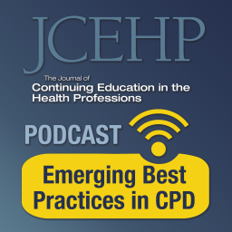 Podcast thumbnail for JCEHP  Emerging Best Practices in CPD