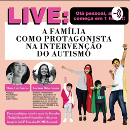 Podcast thumbnail for Live A Família Como Protagonista Na Intervenção Do Autismo