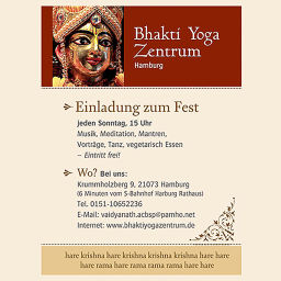 Podcast thumbnail for Vorträge im Bhakti Yoga Zentrum Hamburg