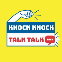 Podcast thumbnail for Knock Knock Talk Talk
