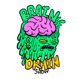 Podcast thumbnail for BrainDrain Skateboarding show with Toby Batchelor and Forde Brookfield