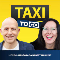 Podcast thumbnail for Taxi To Go Podcast - Mehr Umsatz, glückliche Mitarbeiter & Geheimnisse aus der Personenbeförderung