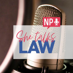 Podcast thumbnail for She Talks Law
