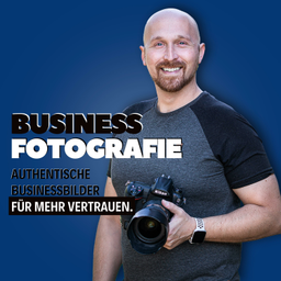 Podcast thumbnail for Businessfotografie: Wie authentische Businessbilder das Vertrauen deiner Zielgruppe stärken!