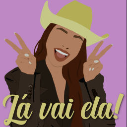Podcast thumbnail for Lá vai ela!