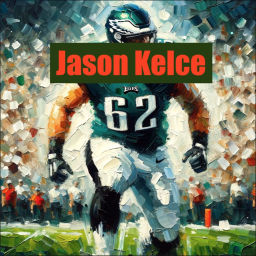 Podcast thumbnail for Jason Kelce - Eagles' Heart and Soul