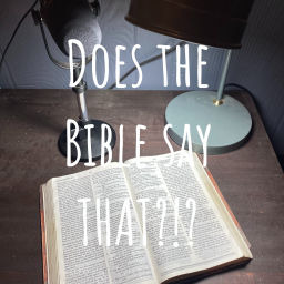Podcast thumbnail for Does the Bible say THAT?!?