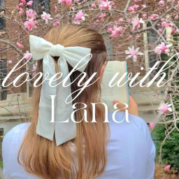 Podcast thumbnail for lovely with lana