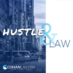 Podcast thumbnail for Hustle & Law