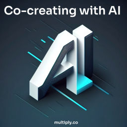 Podcast thumbnail for Co-creating with AI