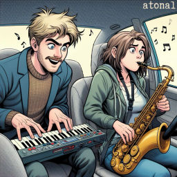 Podcast thumbnail for atonal