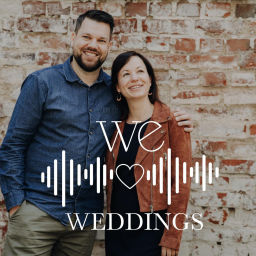 Podcast thumbnail for we love weddings - hinter den Kulissen der Hochzeitsbranche