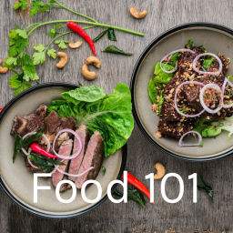 Podcast thumbnail for Food 101