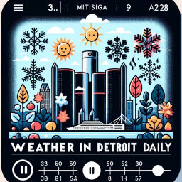 Podcast thumbnail for Weather IN Detroit MI Daily
