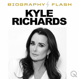 Podcast thumbnail for Kyle Richards - Biography Flash