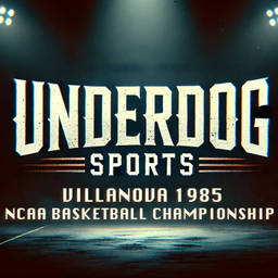 Podcast thumbnail for Underdog Sports - Villanova 1985 NCAA