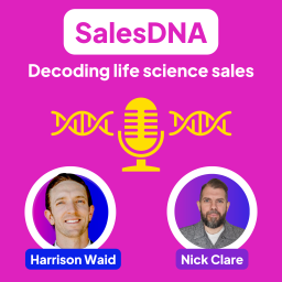 Podcast thumbnail for SalesDNA: Decoding life science sales