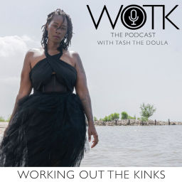 Podcast thumbnail for Working out the Kinks with Tash the Doula